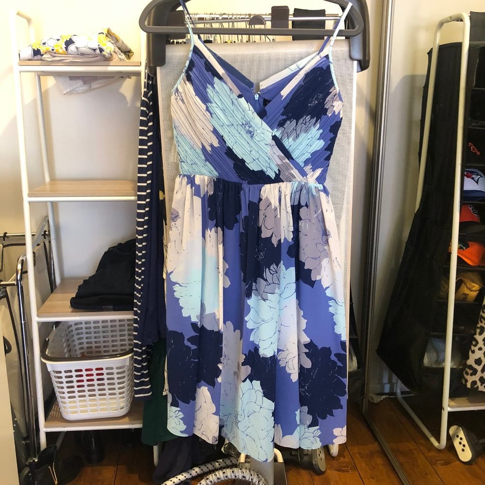 Banana Republic Floral Cocktail Dress